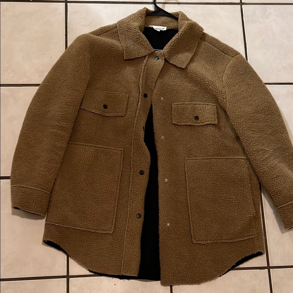 Sunday Brown Lightweight Shirt Jacket